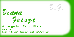 diana feiszt business card